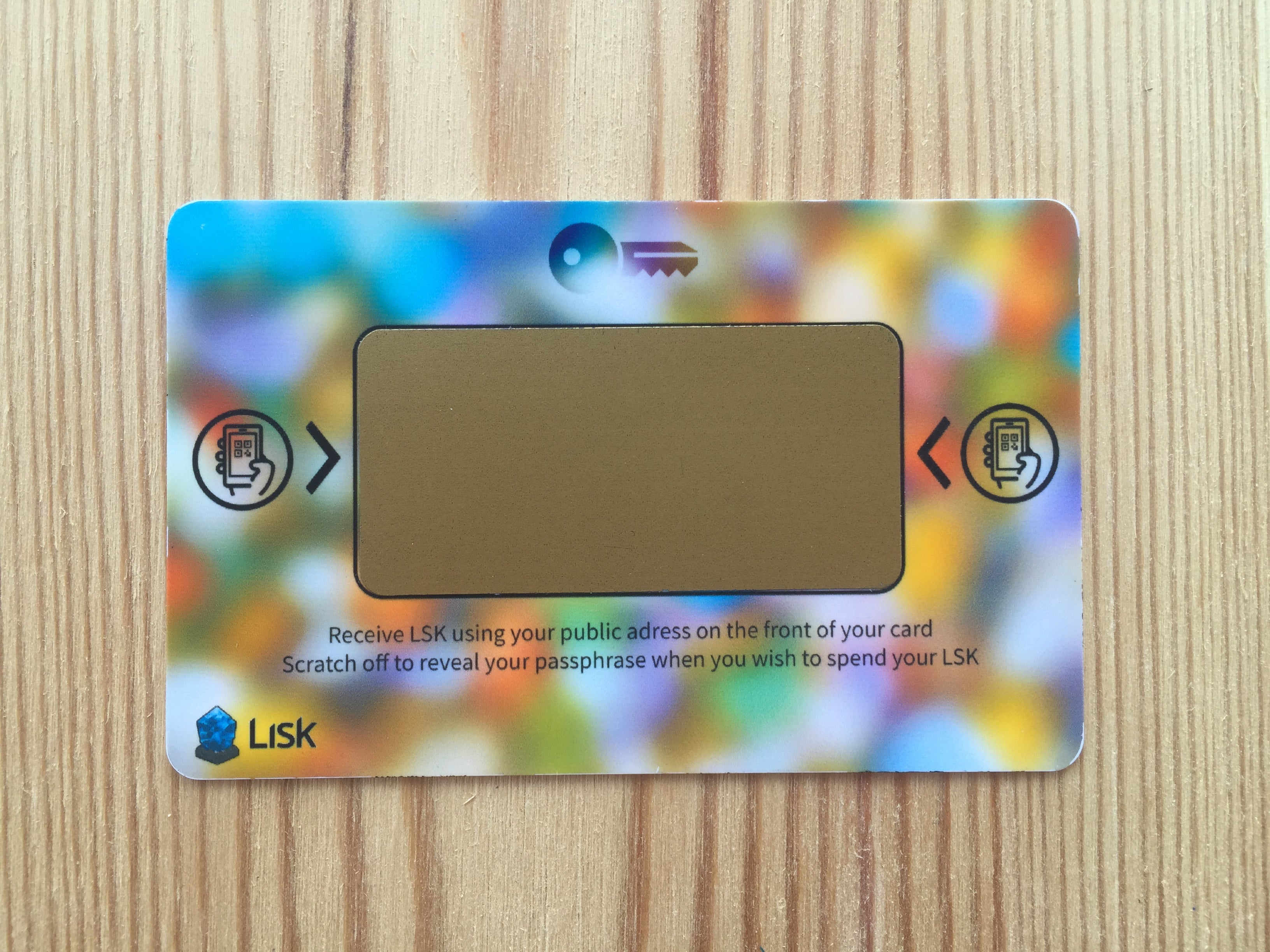 Lisk Cryptocard